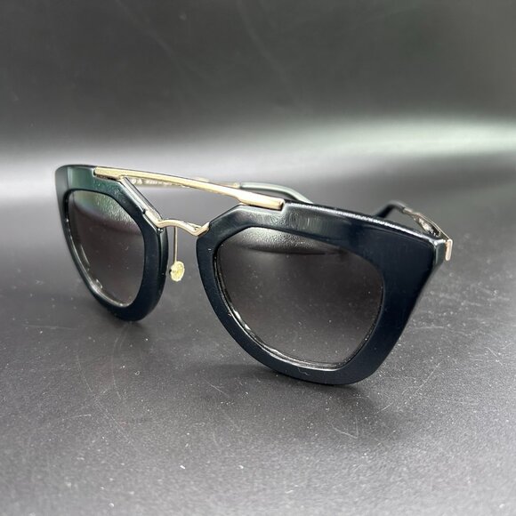 Authentic Prada SPR 09Q Cinema Runway Sunglasses 1AB-0A7 Italy NEED NEW NOSEPADS - Picture 2 of 12